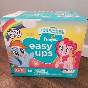Pampers Easy Ups Girls' My Little Pony Disposable Training Underwear  3T/4T/66
